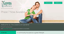 Desktop Screenshot of greensongardiner.com